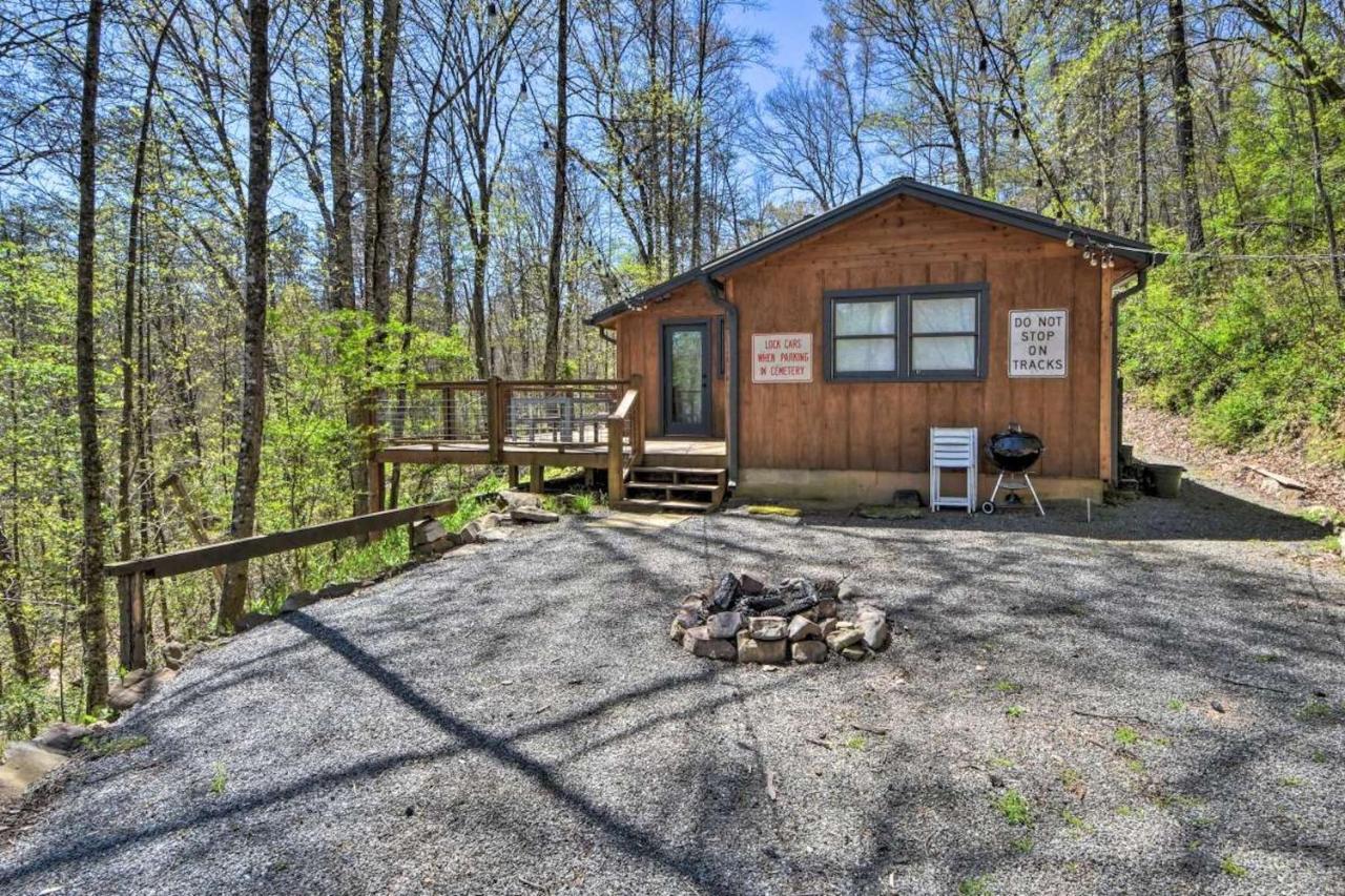 The Cottage At Camp Toccoa Blue Ridge Exterior foto