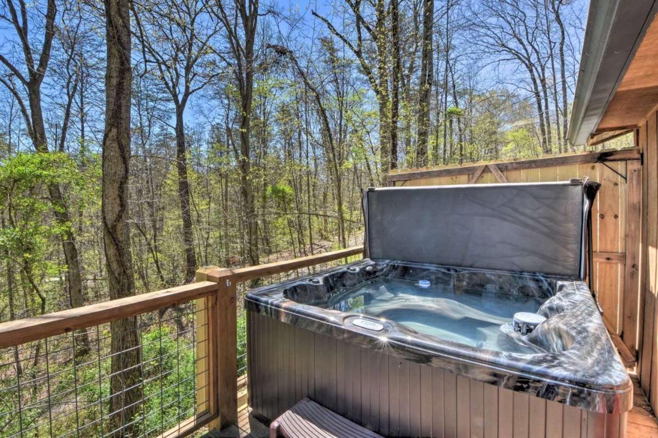 The Cottage At Camp Toccoa Blue Ridge Exterior foto
