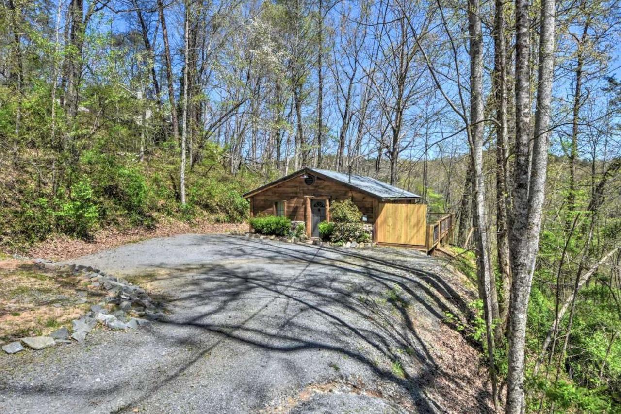 The Cottage At Camp Toccoa Blue Ridge Exterior foto