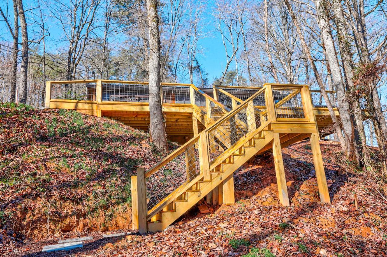 The Cottage At Camp Toccoa Blue Ridge Exterior foto